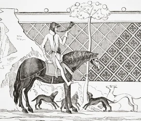 Tristan à la chasse, 1878
